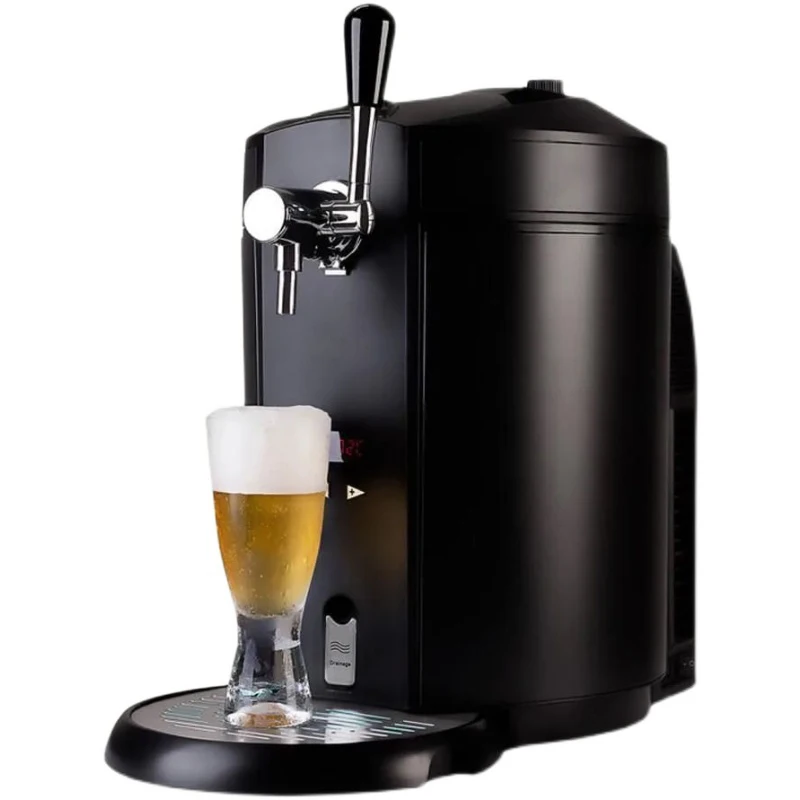 Миниая машина для разливного пива с воздушным охлаждением 5Л, Автоматическое самосварящееся пивное оборудование, пивная машина, маленькое разливное пиво для барбекю