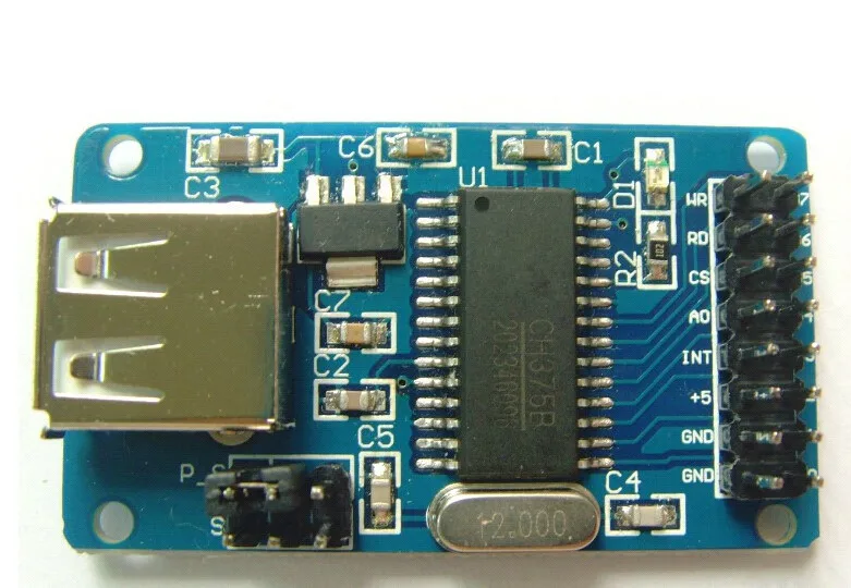 USB-модуль CH375 CH375B для модуля U-disk