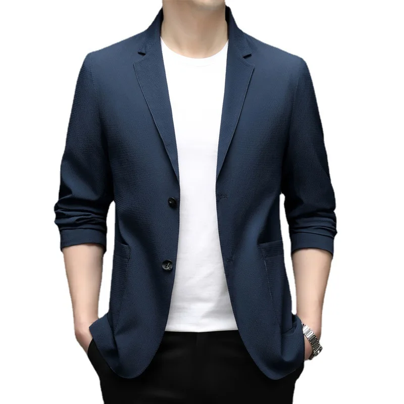 5033-2023 новый маленький костюм мужской корейской версии приталенного костюма мужской молодежный пиджак