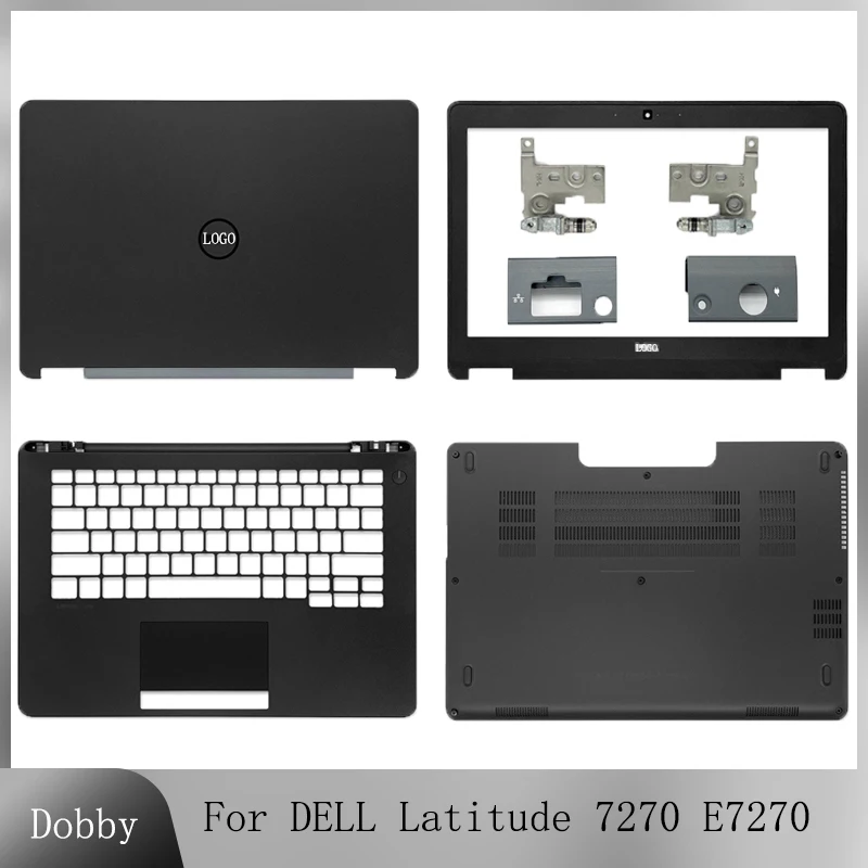 Новый Для ноутбука Dell Latitude 7270 E7270 ЖК-дисплей Задняя крышка/Передняя панель/Петли/Накладка на Петли/Упор для рук/Нижняя часть корпуса 0PFY8X