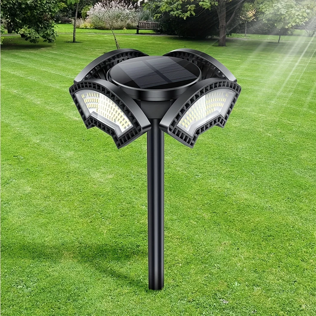 304 светодиодных наружных охранных фонаря на солнечной энергии-водонепроницаемые, беспроводные и идеально подходящие для дома, сада, патио и гаража!