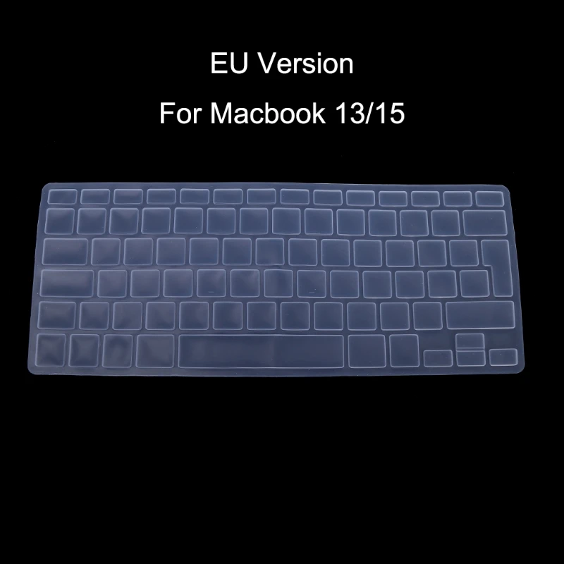 Защитная пленка для клавиатуры E9LB EU Силиконовая для Macbook Air 13 15 чехол для клавиатуры