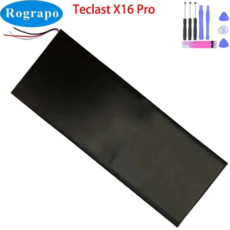 Аккумулятор для планшета 3,8 В 10000 мАч для Teclast X16 Pro Tpad X16Pro D6F8, 3 провода + инструмент