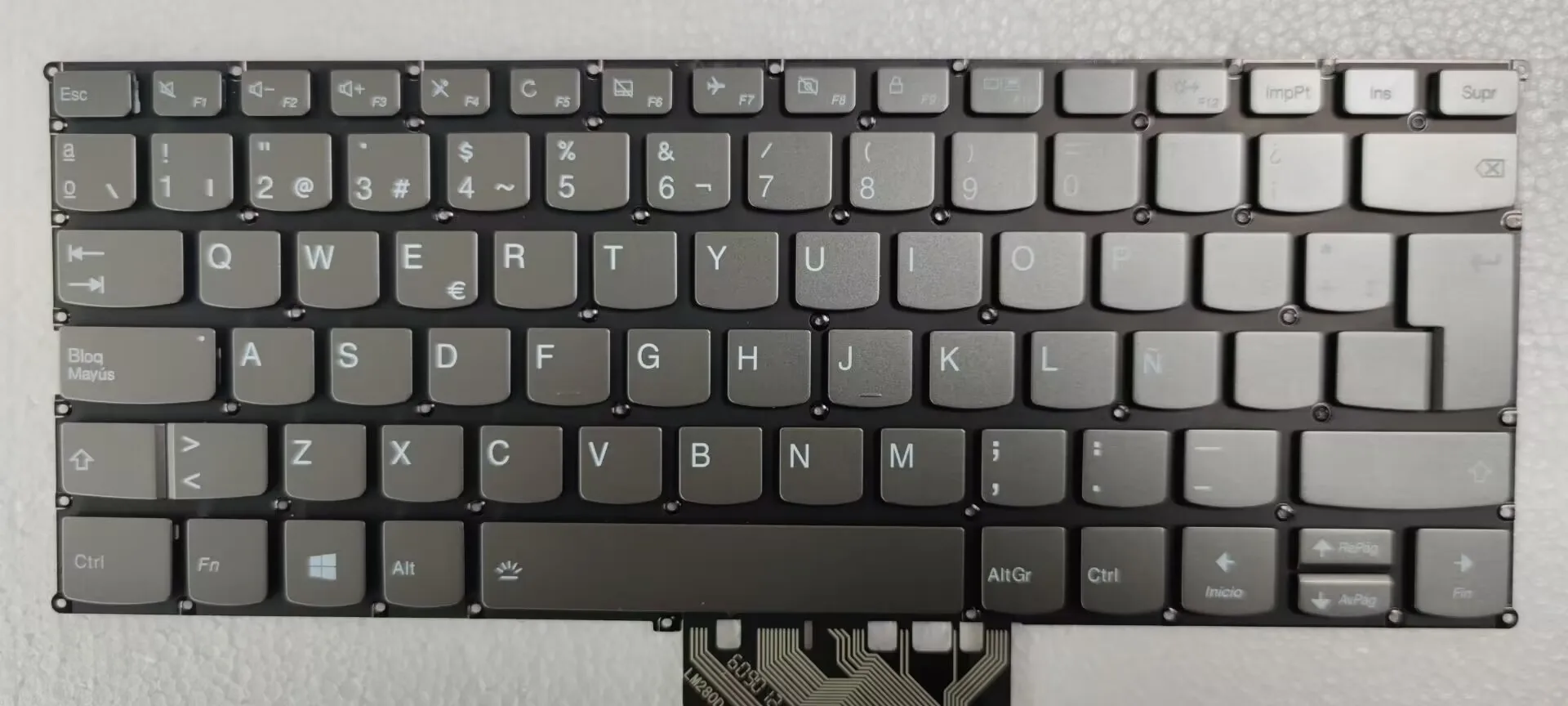Новая клавиатура для Lenovo Ideapad 320S-13IKB 720S-13IKB 720S-14IKB с испанской подсветкой