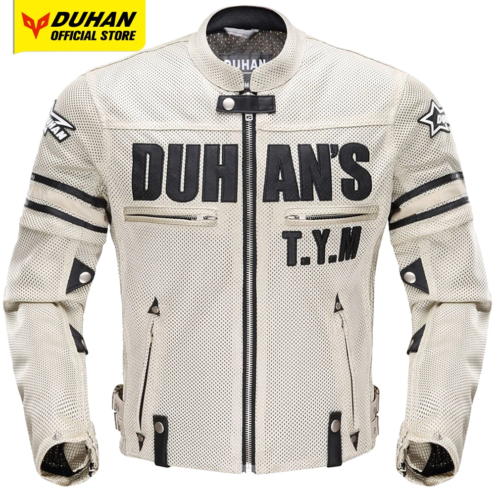 ДУХАН, летняя Мотоциклетная куртка Для Мужчин и женщин, Мото-Чакета, куртка для мотокросса, Дышащая Носимая куртка для верховой езды, Защитное снаряжение