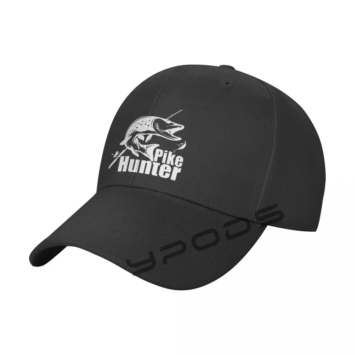 Бейсбольная кепка для рыб-охотников на щуку, Однотонные Модные Регулируемые Кепки для отдыха, Мужские и женские шляпы, кепки