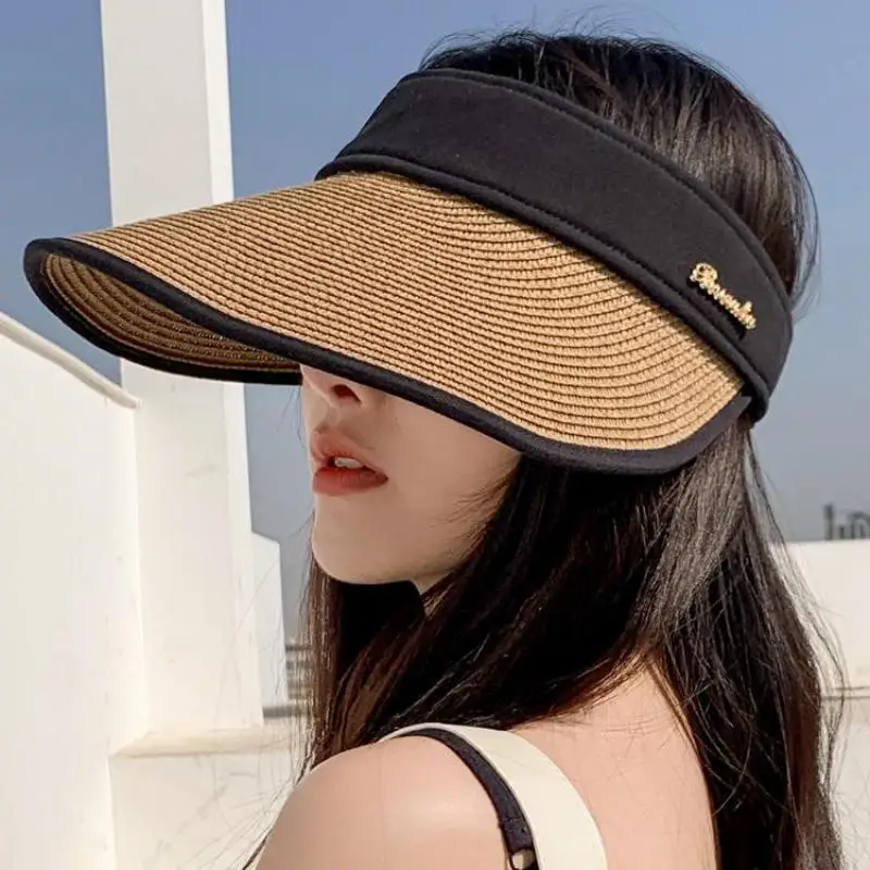 COKK Летние шляпы для женщин С Пустым верхом Солнцезащитная шляпа Женская Дышащая Уличная пляжная кепка с козырьком New Gorro