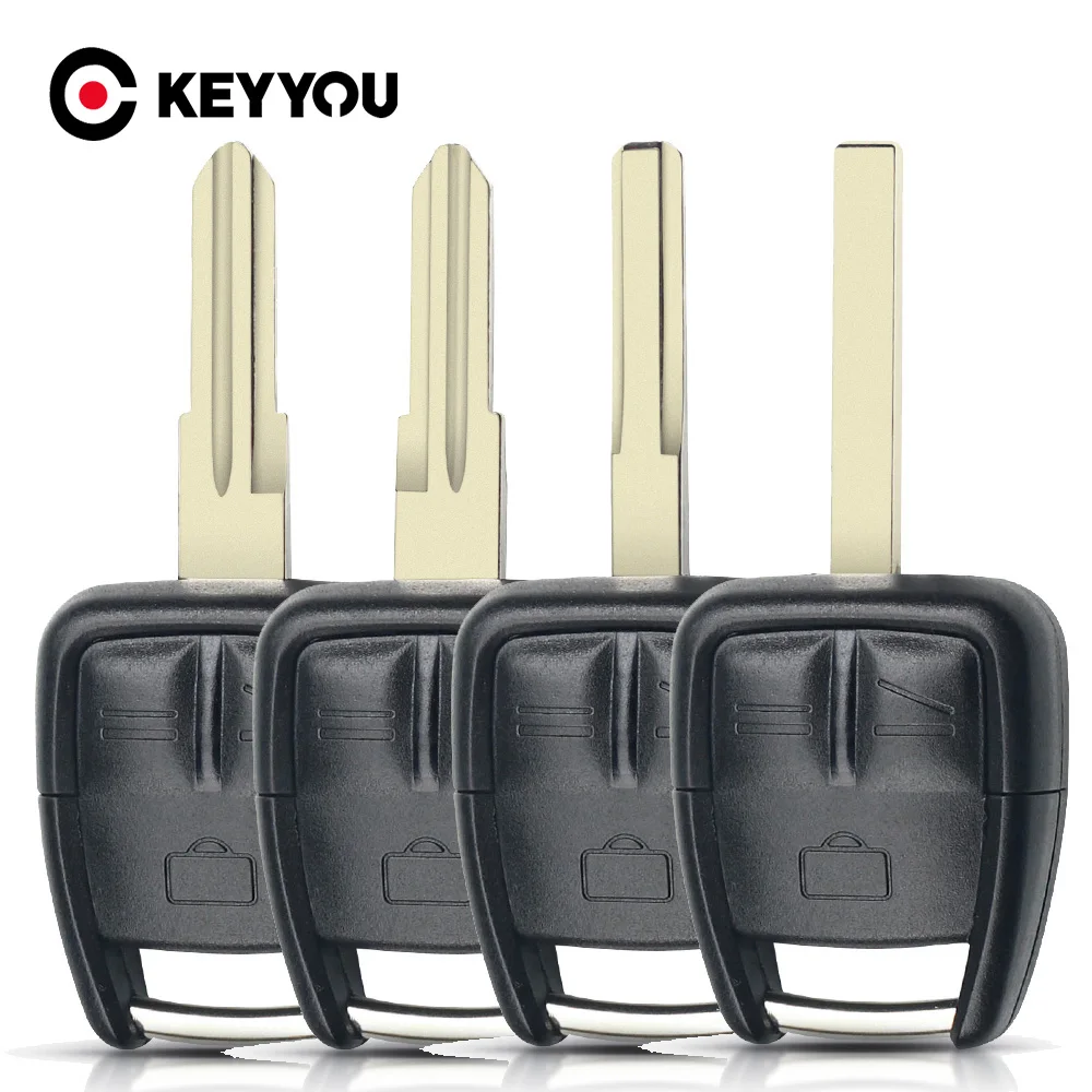 KEYYOU, 3 кнопки, автомобильный ключ, дистанционный чехол, брелок для Opel Vectra Astra с лезвием для ключей