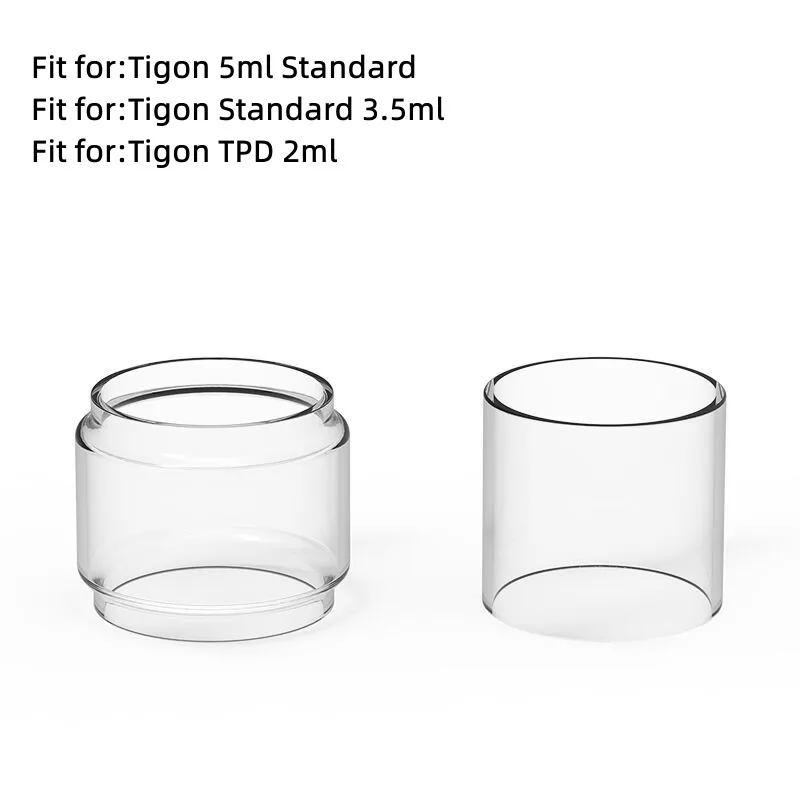 5 шт. пузырьковая стеклянная трубка для Aspire Tigon Sub Ohm бак 2600 мАч стартовый комплект (стандартная версия) Аксессуары для машины