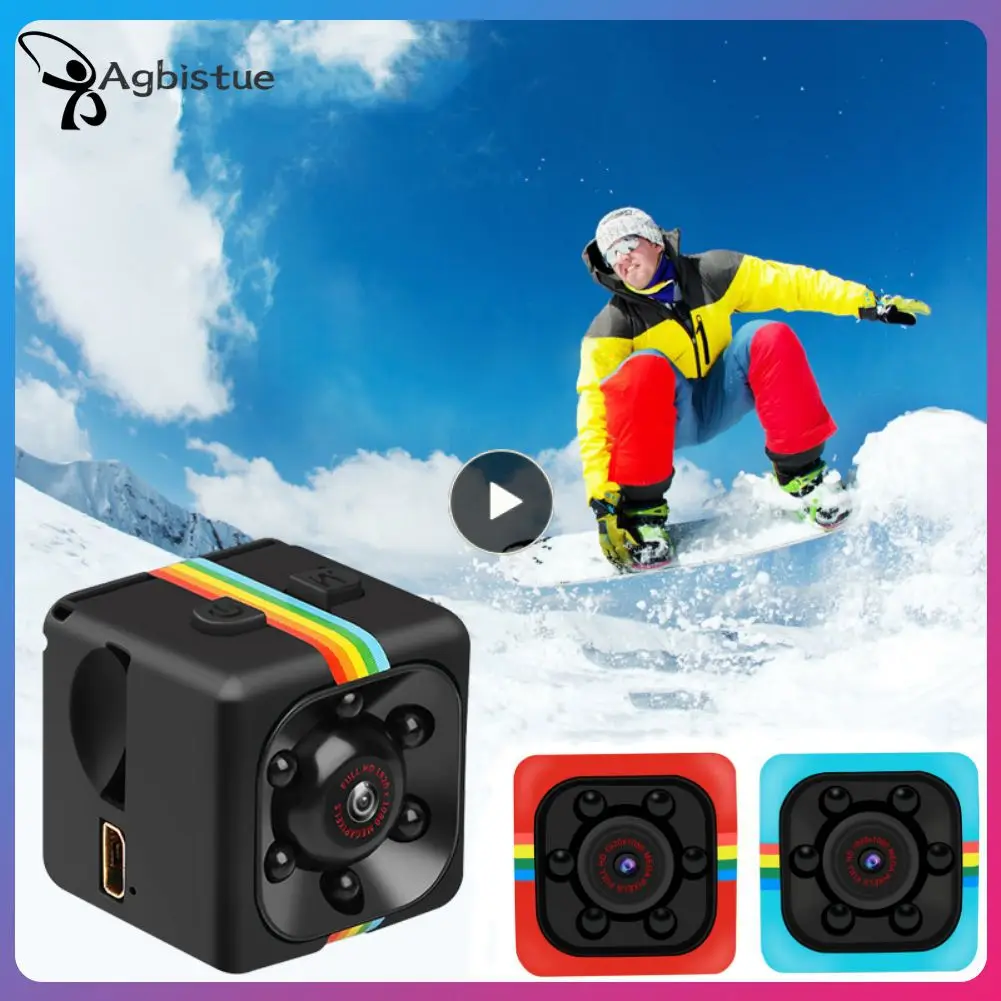 Мини Смарт-камера Портативные 1080p HD Микрокамеры Широкоугольные Наружные ИК Ночного видения SQ11 Оборудование для спортивной экшн-видеокамеры