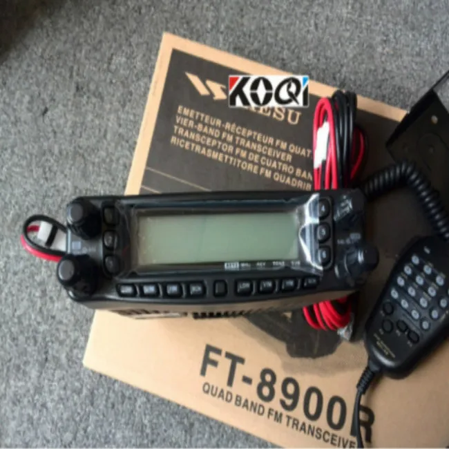 Китай широкий частотный охват VHF UHF двухдиапазонный автоматический мобильный DMR-радиоприемник FT-8900R