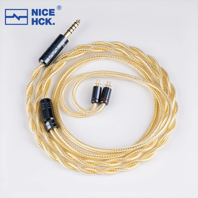 NiceHCK CoaxialSir Ultra Furukawa Медь из Серебряного сплава + 8N Медная фольга + Посеребренный кабель 3.5/2.5/4.4 MMCX/2Pin для Performer8