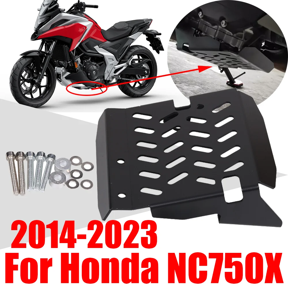 Для Honda NC750X NC750 NC 750 X 750X 2014-2023 Аксессуары Защита двигателя Шасси Защитная Крышка Противоскользящая Пластина Защита Рамы