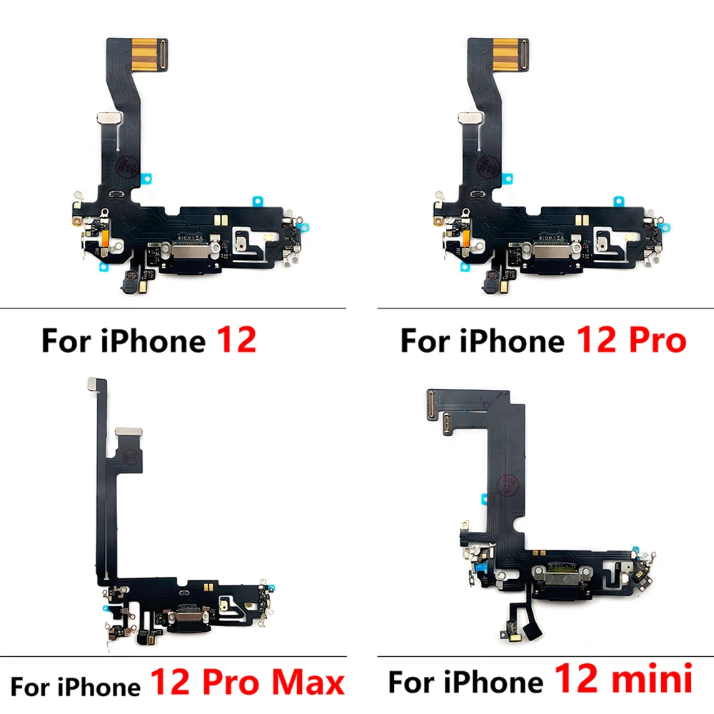 Новинка Для Iphone 12 Pro Max, мини-док-станция, зарядное устройство Micro USB, порт для зарядки, Гибкий кабель, плата микрофона