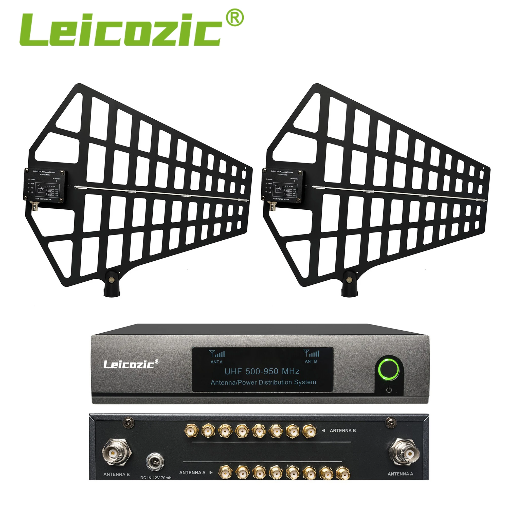 Leicozic 8-Канальная Антенная Распределительная Система Splitter UA868 Усилитель Сигнала 500-950 МГц Pro Audio Equipos De Музыкальный Инструмент