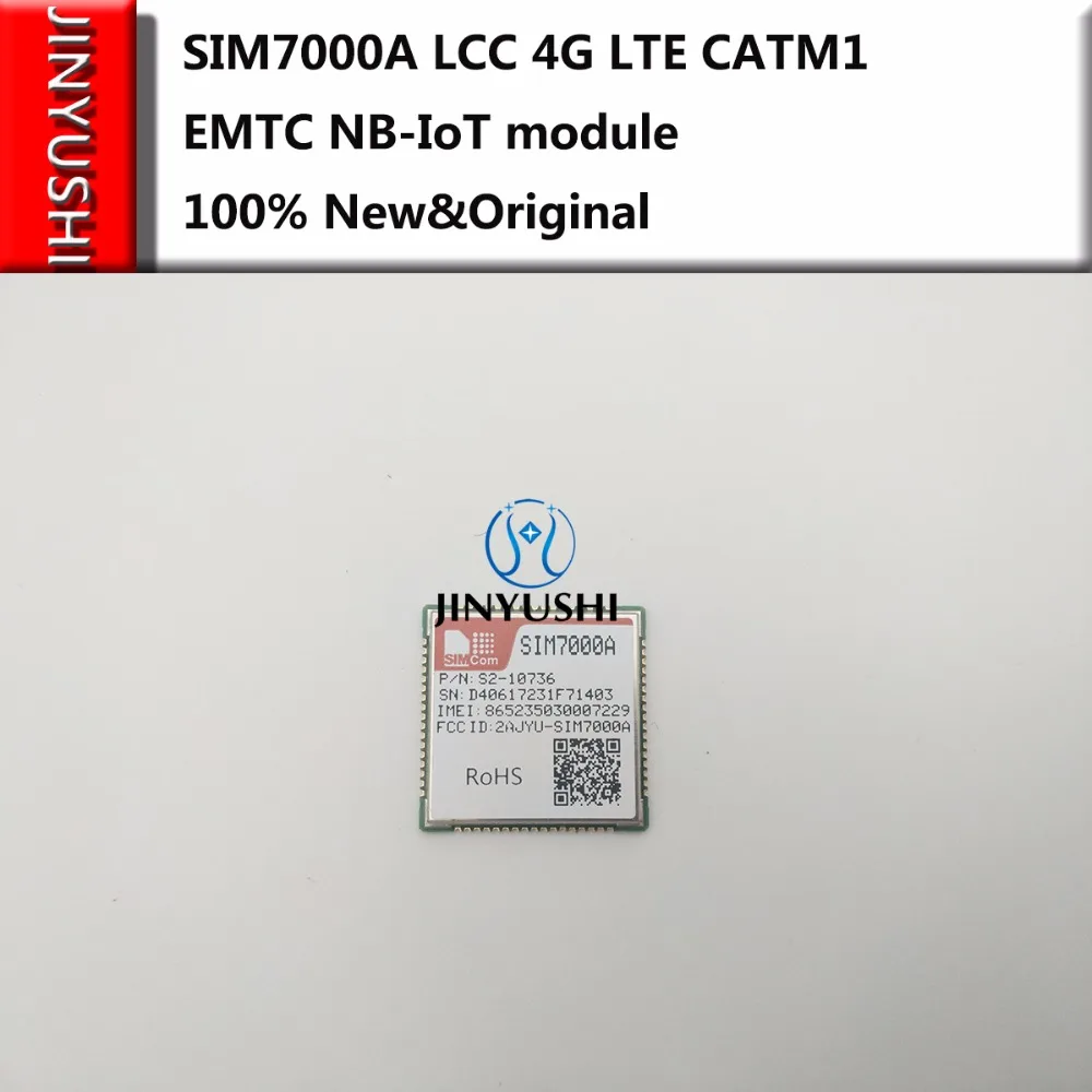 JINYUSHI для SIM7000A LCC 4G 100% Новый и оригинальный модуль LTE CATM1 EMTC NB-IoT в наличии