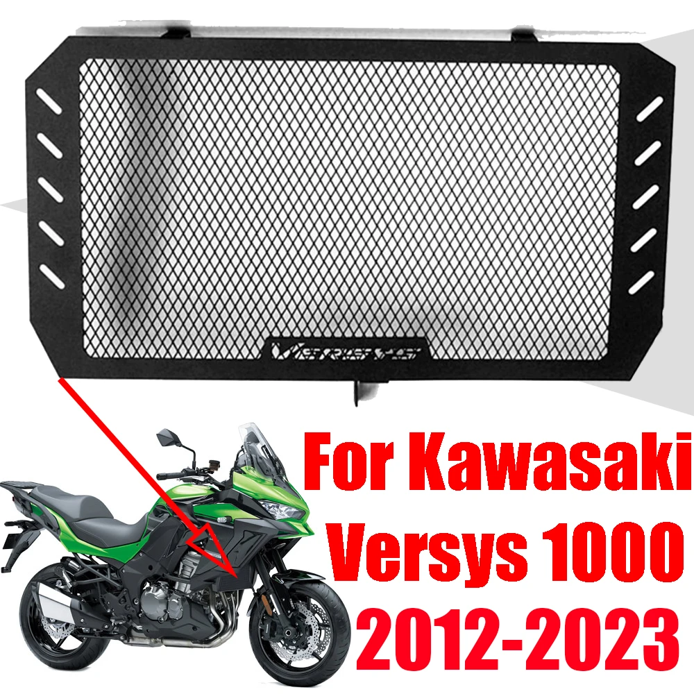 Защитная крышка Радиатора мотоцикла, Защитная решетка Радиатора Для KAWASAKI Versys 1000 KLE1000 Versys1000 2012-2023 Аксессуары