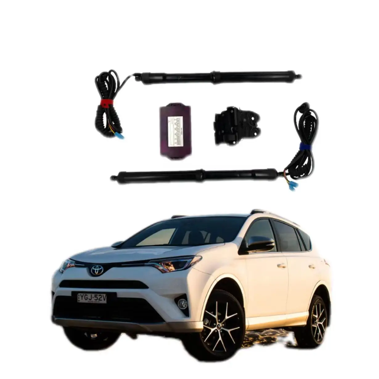 Автомобильные запчасти для установки задней двери автомобиля автоматические замки Электрическая задняя дверь автомобиля для Toyota RAV4