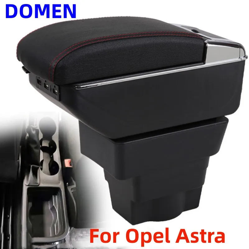 Для Opel Astra подлокотник коробка Оригинальный специальный центральный подлокотник коробка модификация аксессуары подлокетник самоходный USB зарядка