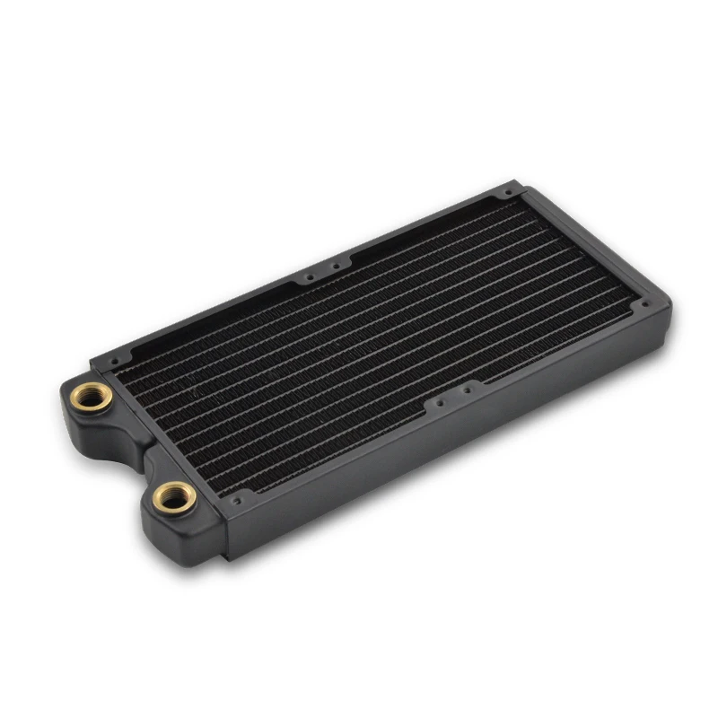 Медный тепловой радиатор Syscooling PT 240 черного цвета 240 мм с водяным охлаждением для системы водяного охлаждения CPU GPU