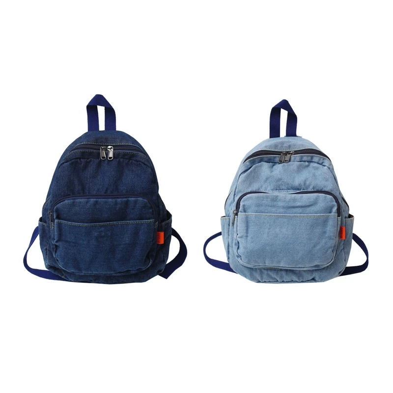 Женский рюкзак, винтажный джинсовый школьный рюкзак для книг, повседневный рюкзак, сумка через плечо для девочек-подростков