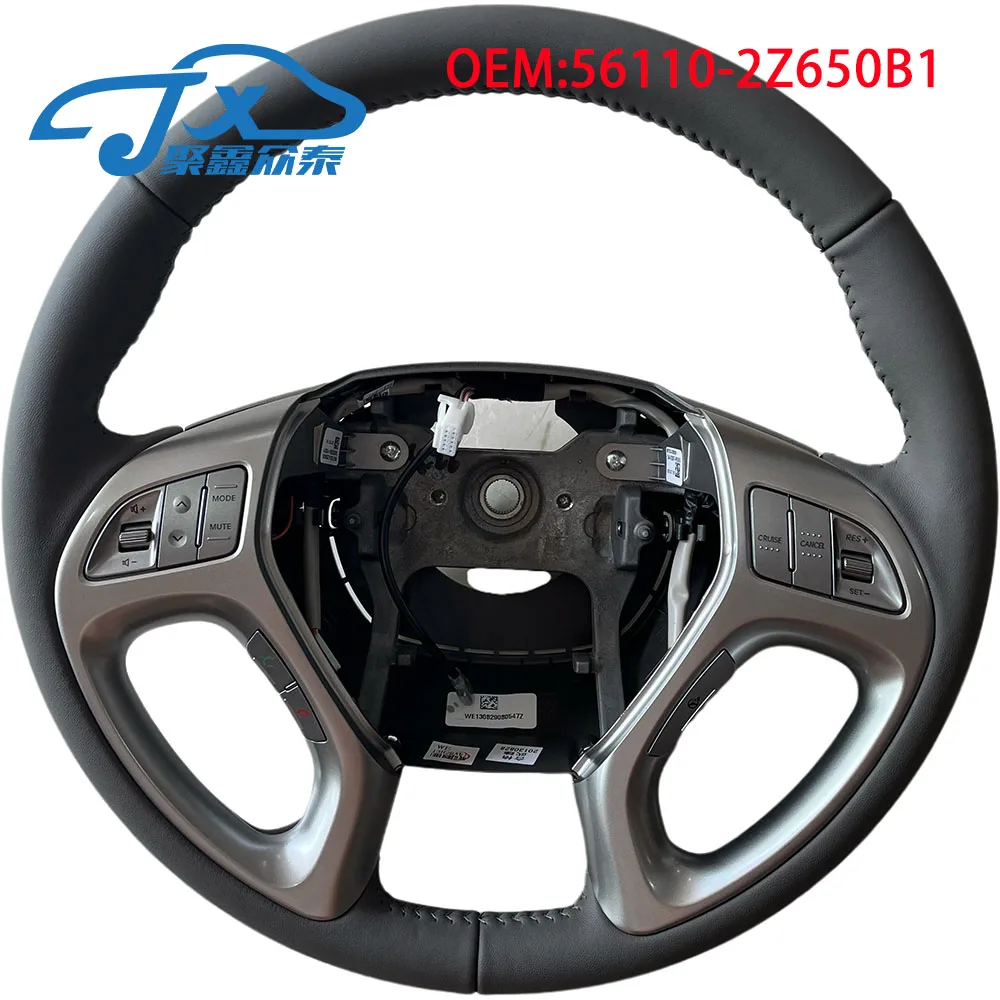 Многофункциональное рулевое колесо в сборе кнопка управления аудиосистемой Bluetooth Для HYUNDAI ix35 TUCSON 2010-2015 56110-2Z650B1 561102Z65
