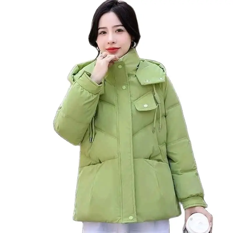 Вниз хлопка-ватник короткий зима Новый корейской версии Loose хлопка-ватник одежда хлеба студент хлопок-ватник