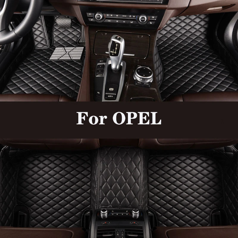 Автомобильный коврик HLFNTF Full surround на заказ для OPEL Astra K 2005-2016 (модельный год) автомобильные запчасти автомобильные аксессуары Автомобильный интерьер