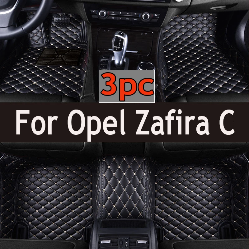 Автомобильные Коврики Для Opel Zafira C 2019 2018 2017 2016 2015 2014 2013 2012 Ковры на 5 мест, изготовленные на заказ Аксессуары для салона автомобиля