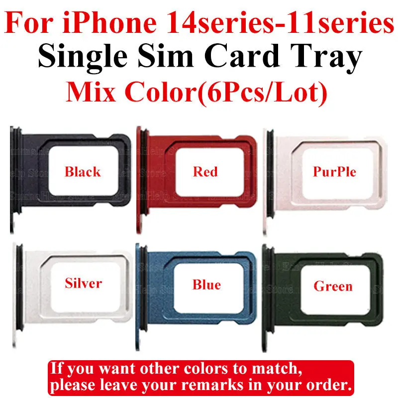Для iPhone 14 Pro Max Держатель для одной SIM-карты Слот Лоток Разъем Гибкий кабель с Водонепроницаемыми мобильными телефонами 11 ProMax 12 Mini 13Pro