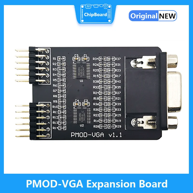 Плата расширения PMOD-VGA iCESugar FPGA Модуль расширения Стандартный интерфейс PMOD, интерфейс дисплея VGA