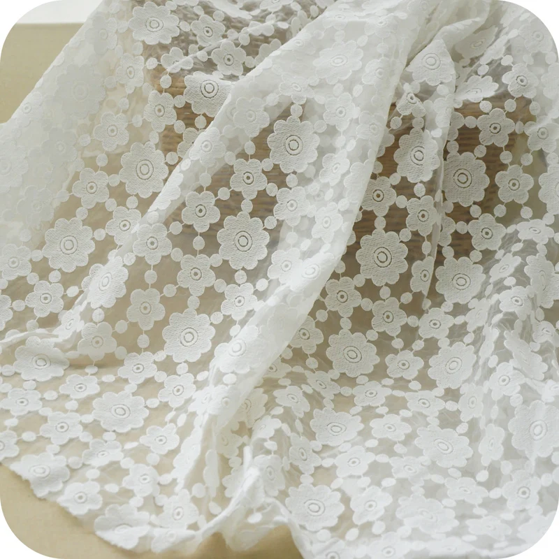 120 *100 см цветочная вышивка кружевная ткань качественный материал для вышивки ткани для пэчворка