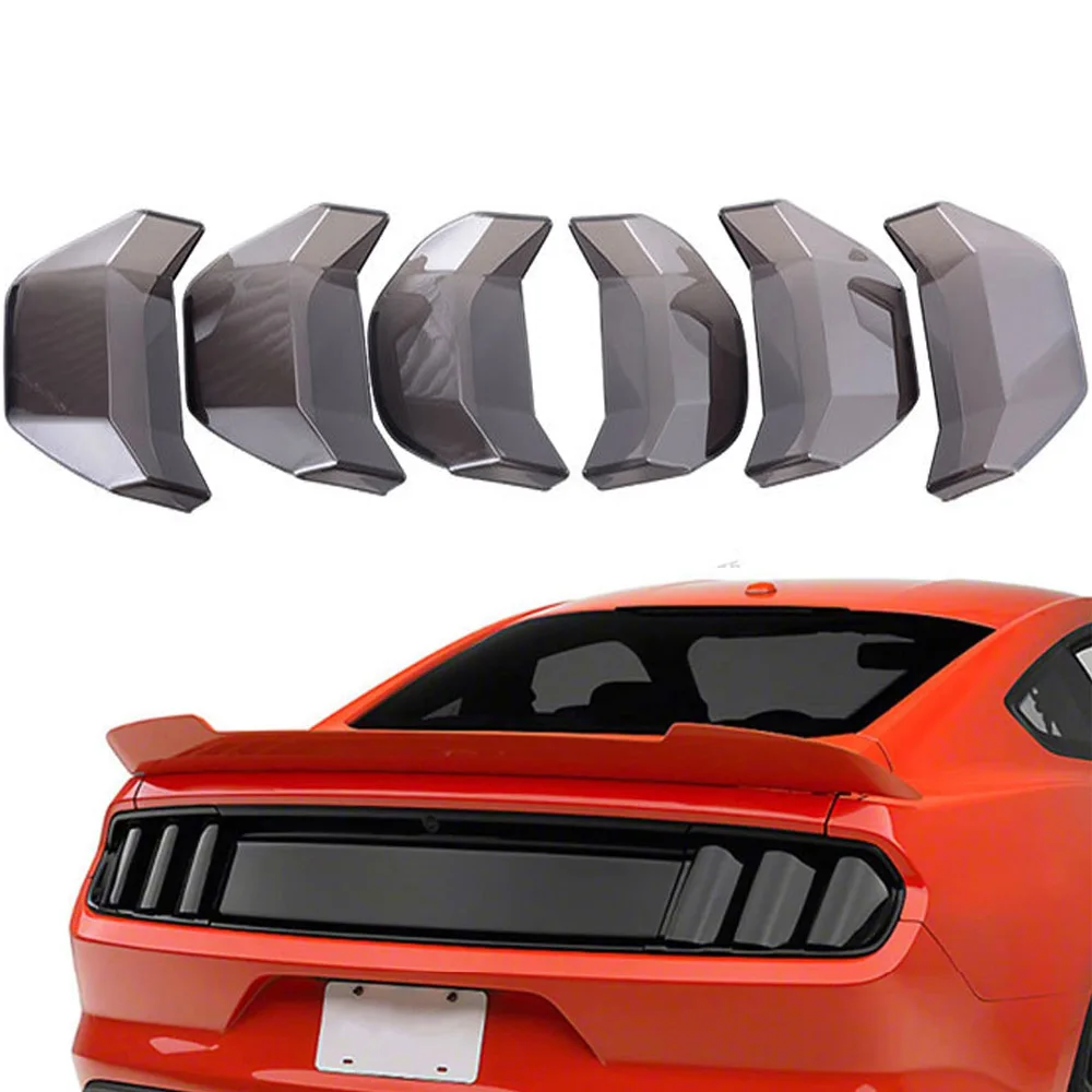 Крышка заднего фонаря Автомобиля, украшение объектива Заднего стоп-сигнала, Защитная наклейка Для Ford Mustang 2015-2017 2018-2023, Аксессуары для задних фонарей