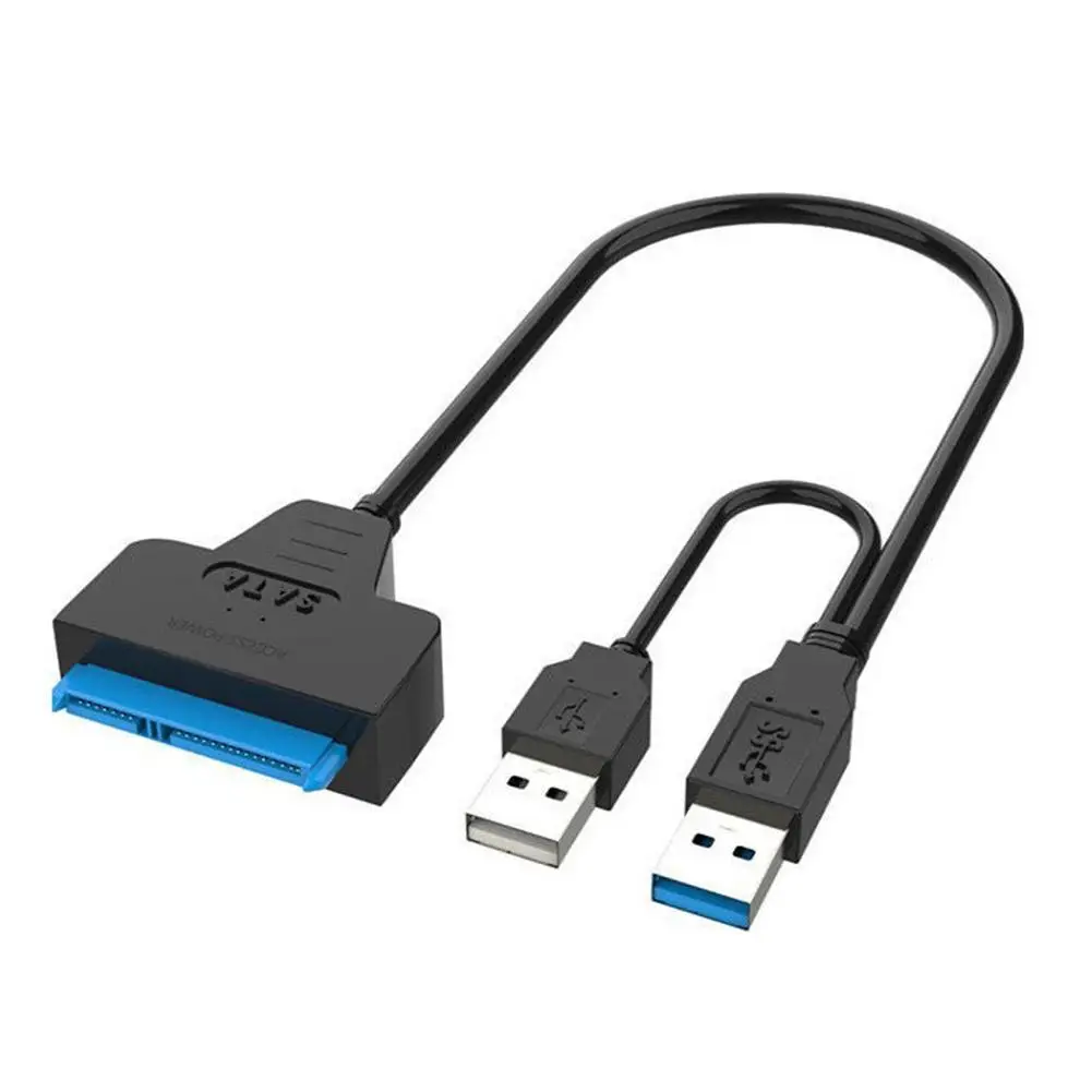 2023 Новый USB 3,0 2,0 SATA 3 Кабель Sata к USB 3,0 Адаптер Поддержка 2,5/3,5 Дюймов Внешний жесткий диск SSD Жесткий диск Sata III Кабель