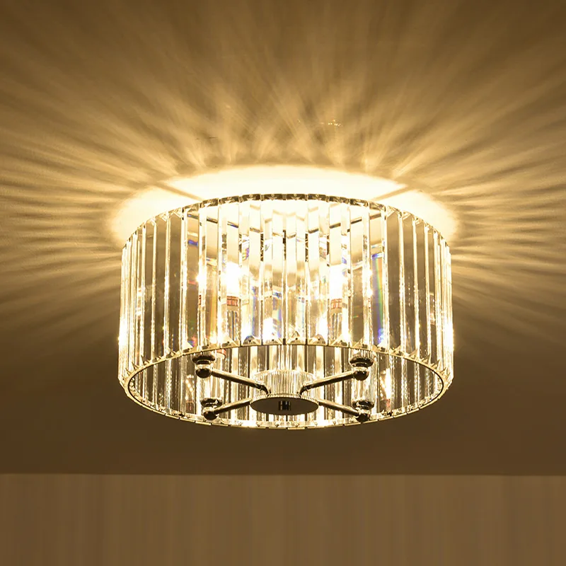 Современные светодиодные подвесные светильники с кристаллами для столовой, кухонного освещения, люстра для декора, лампа для бара, подвесные светильники для бара