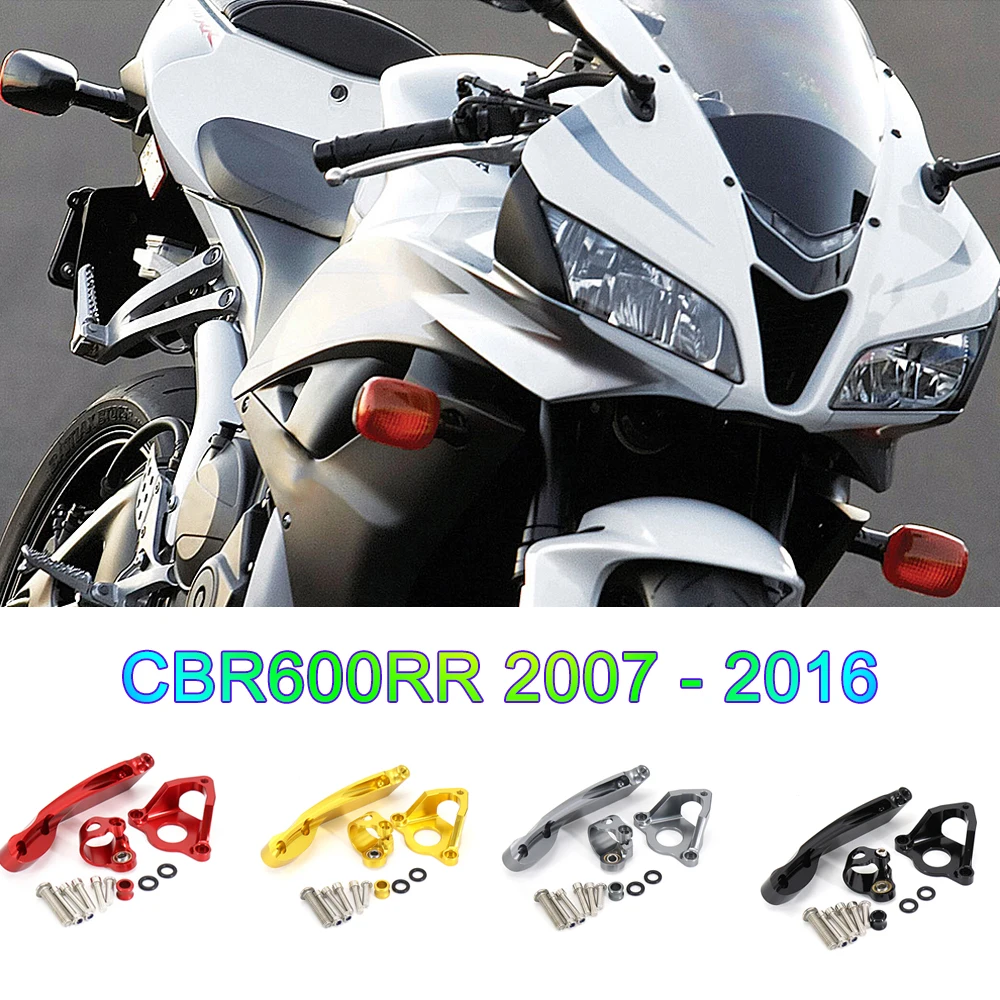 2014 2013 2012 2011 2010 Запчасти Для мотоциклов Honda CBR600RR CBR 600 RR Крепление Кронштейна Амортизатора Стабилизации рулевого управления 2016-2007 2015