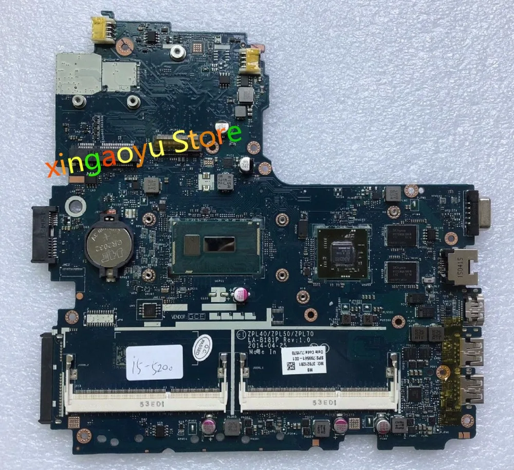 Для ноутбука HP ProBook 450 Материнская плата DSC 2GB i5-5200U G2 DDR3L LA-B181P 799562-001 799561-001 100% Протестировано нормально