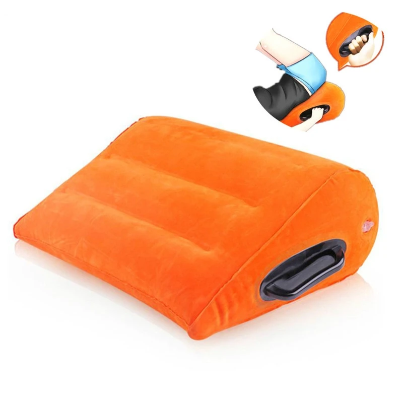 Мягкая удобная надувная секс-подушка Magic Wedge Pillow для пар, поддерживающие тело накладки на спинку