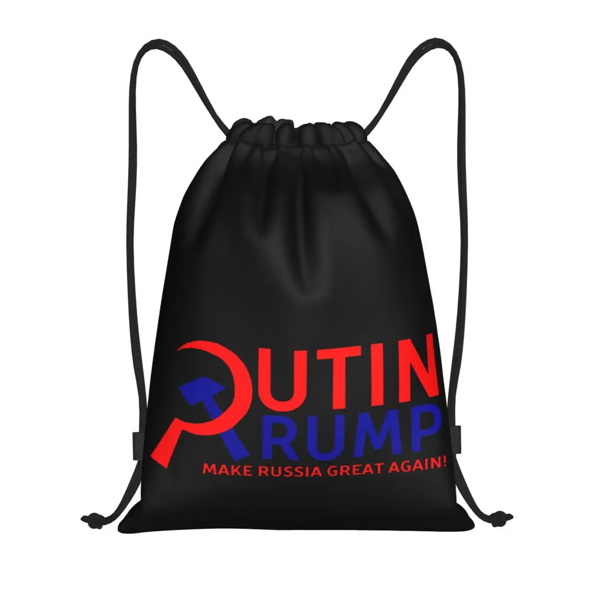 Путин Трамп Снова сделает Россию великой Встроенные сумки на шнурках высшего качества, спортивная сумка, рулон одеяла, Спортивный рюкзак с рисунком