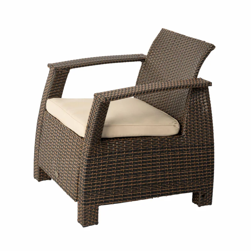 Balkene Home Bondi Deluxe уличное плетеное кресло для отдыха, садовая мебель, кресло с нулевой гравитацией