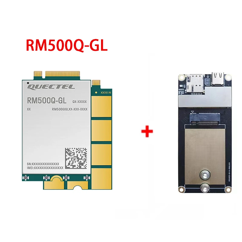 Новые Оригинальные чипы Quectel RM500Q-GL RM500QGLAB-M20-SGASA RM500Q, оптимизированные для Интернета вещей/eMBB, модуль 5G Cat 16 M.2 с адаптером Type C.