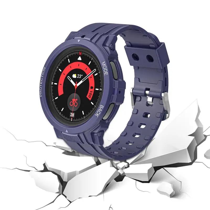 Модные силиконовые ремешки для часов Samsung Watch5 Pro Smartwatch Ремешок Силиконовый браслет для Samsung Watch5 Pro Band Высокое Качество