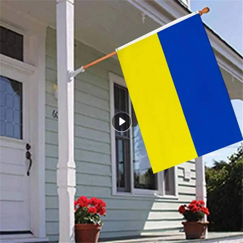 60X90/90x150 см Национальный флаг Украины, Развевающиеся Флаги Без флагштока, Президентские флаги Украины, Баннер для украшения