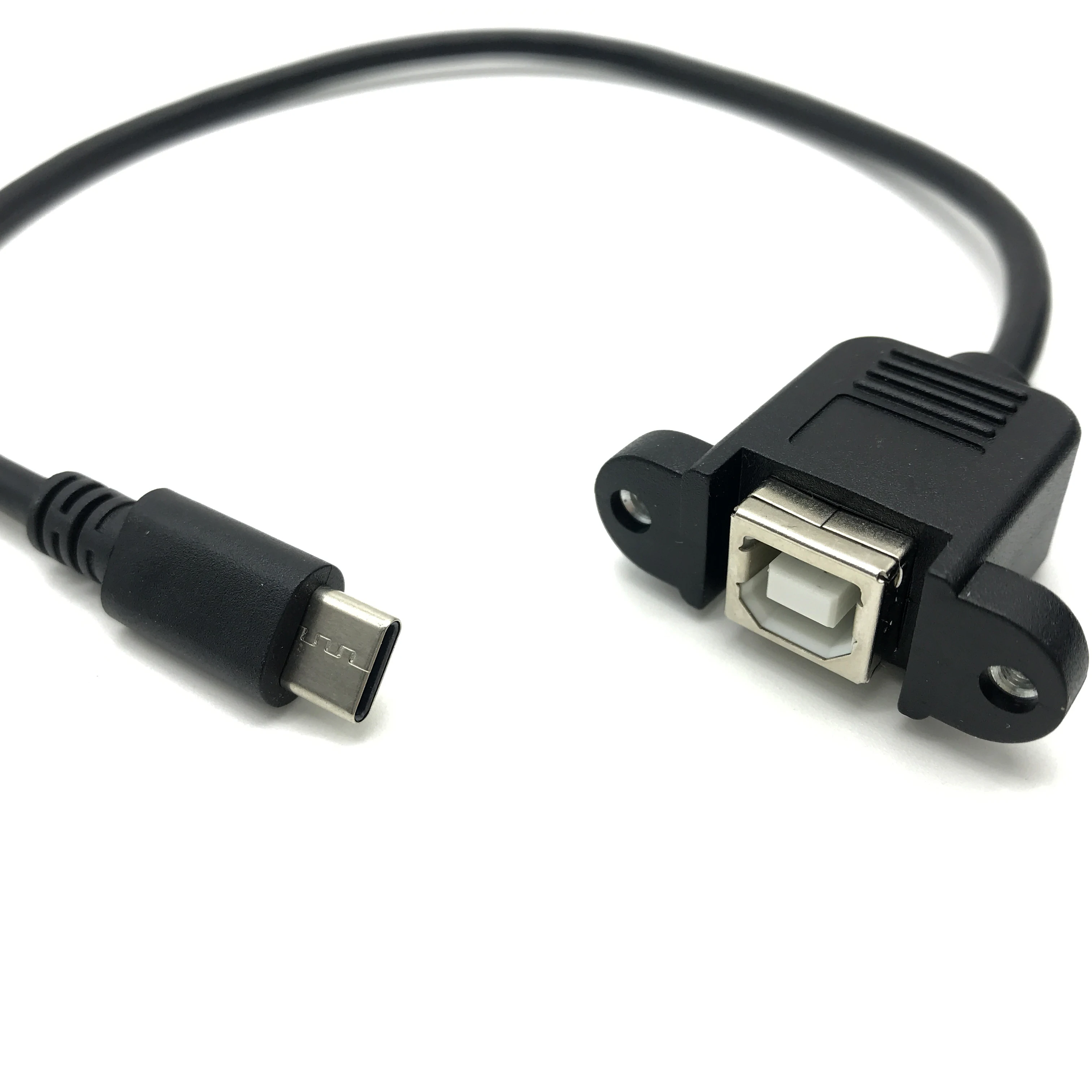 Разъем Type-c Usb2.0 для подключения к разъему USB B для подключения принтера к разъему Type-c для подключения удлинительного кабеля с резьбовым отверстием USB TYPE-C c