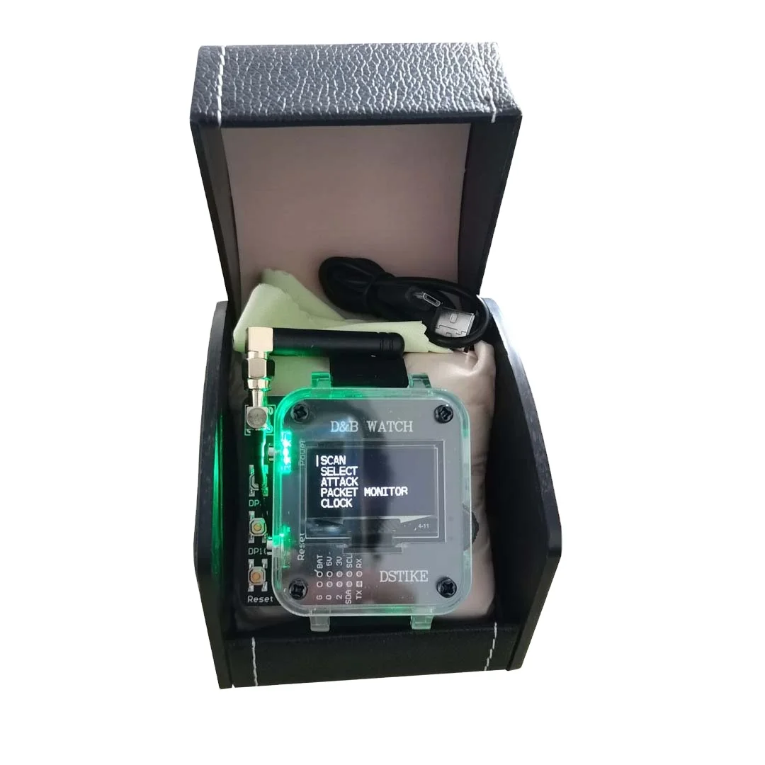Часы DSTIKE D & B (V4) Deauther & BAD USB ESP8266 Atmega32u4 Arduino Leonardo