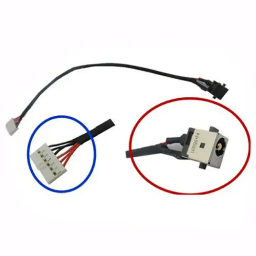 Разъем питания постоянного тока, кабель для зарядки, порт для ASUS X550C A450C X450VP X450CC
