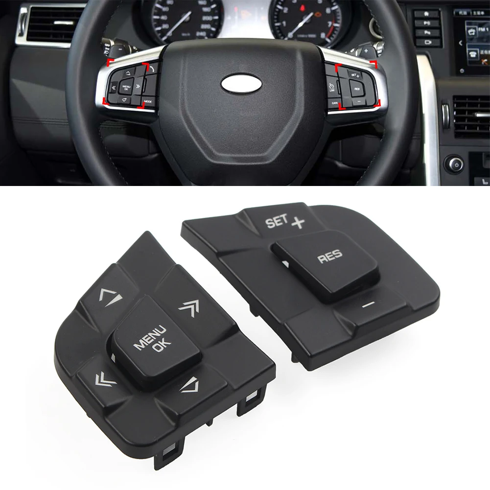 Накладка кнопки включения левого/правого рулевого колеса автомобиля для Land Rover Discovery Sport 2015 2016 2017 2018 2019