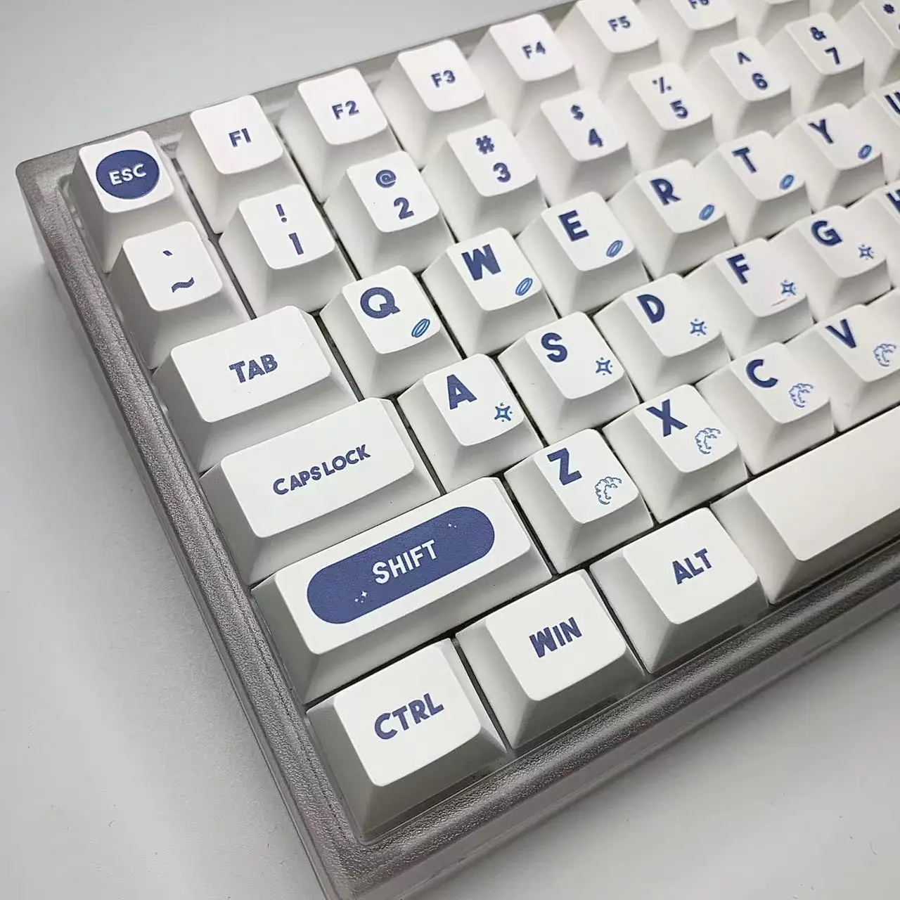 Колпачок для ключей GMK Cosmonaut Изготовленный на Заказ 129 Клавиш с Вишневым Профилем PBT Keycaps для Механической клавиатуры Сублимационный Колпачок для Персонализации красителя Keycap