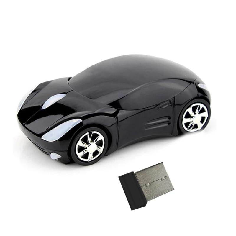 16FB 2,4 G Беспроводные мыши в форме автомобиля Беспроводная Портативная оптическая мышь Mini для деловых Поездок Офиса Домашнего Школьного подарка
