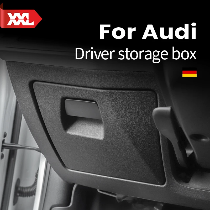 Автомобильный Центральный ящик для хранения со стороны водителя, консоль, держатель для хранения Перчаток, аксессуары для интерьера Audi A3 8Y 2021 2022 2023